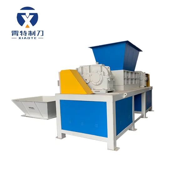 Scrap Paper Tire Domestic Waste Crusher Plastic Tire Wood Waste Metal Small Shredder