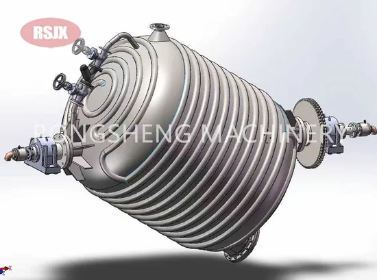 Hot Sale Solid State Polycondensation Machine for Plastics Recycling and Re-Granulation