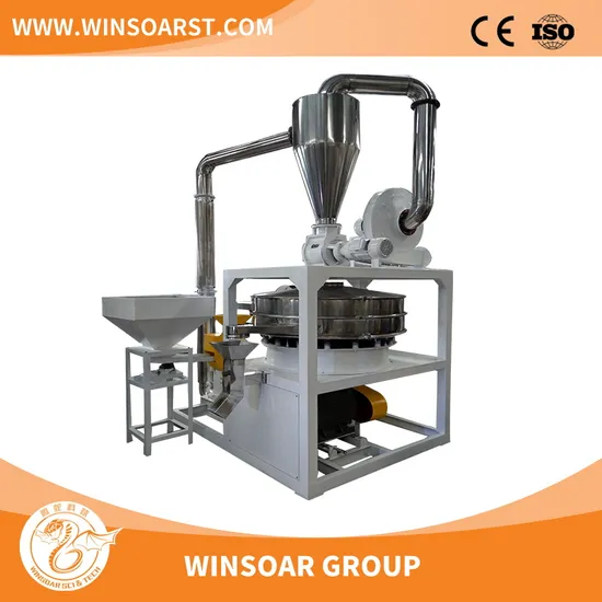 PP PE ABS Plastic Powder Making Milling Pulverizer Grinding Machine Pulverizer Machine PVC Pulverizer Plastic Pulverizer Powder Mill for Pipe