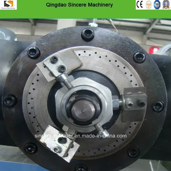 PVC WPC Granulating Line Pelletizing Machine with Hot Cut Type