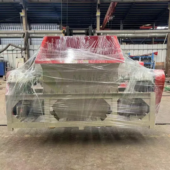 CE Certified XPS Foam Shredder with Two Shafts and Reducers