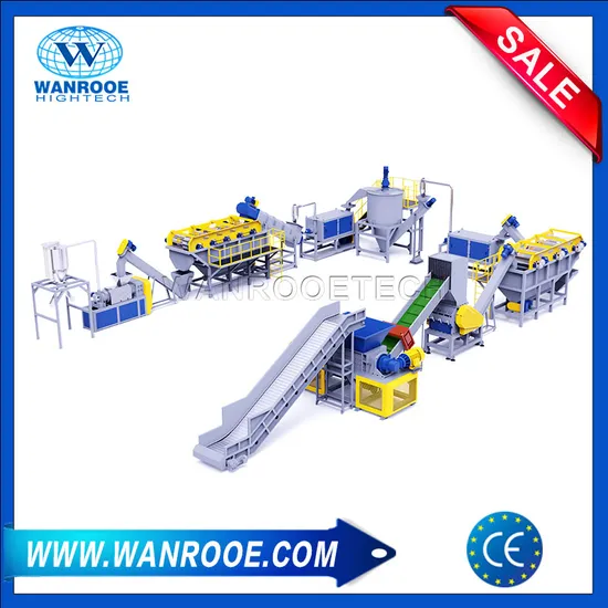 High Speed Plastic Hot Friction Washer Washing Machine for PP/PE/PVC Film