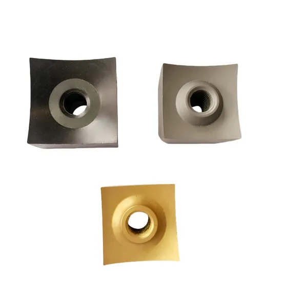 Shred Plastic Scrap Metal Single-Axis Square Knife 46*46*35 Shredder Blade