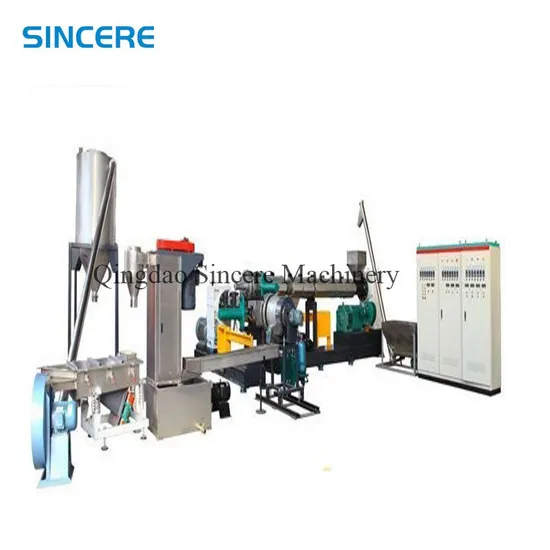 Waste Plastic PP/PE Bags Recycling Pelletizing Machine