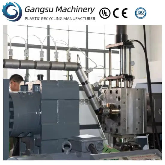 High Output Waste PP Pet Rigid Material Bottle Flake Pelletizing Machine/Machine