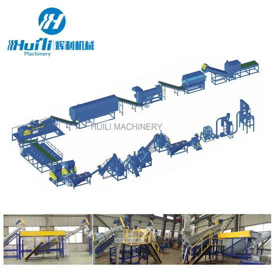 Recycled Plastic Pet Bottle Recycling Washing Line Machine