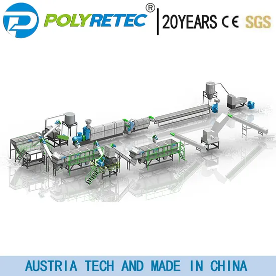 ABS PS PC PP PE Household Shell Recycling Line Cost