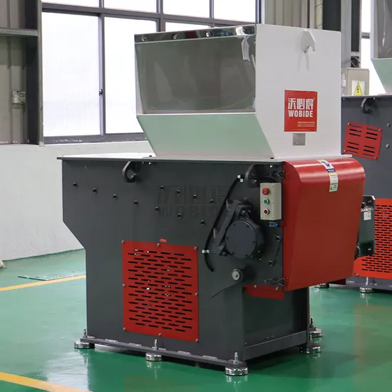 Industrial Waste Pipe Lumps Plastic Bag Trash Plastic Pallet Shredder