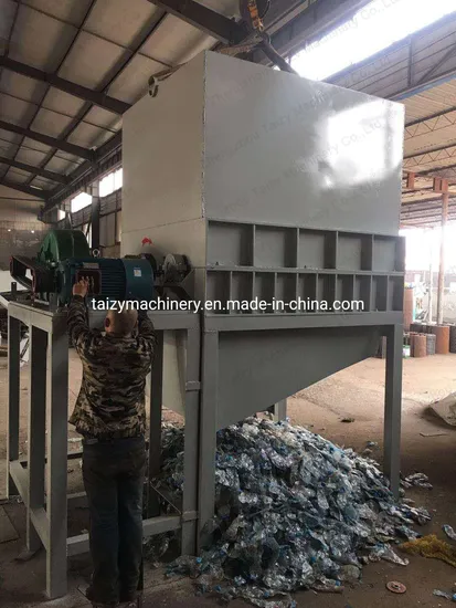 Pet Bottles Crushing Washing Drying Machine Unpacking Machine De-Baler for Pet Bottles Washing Line
