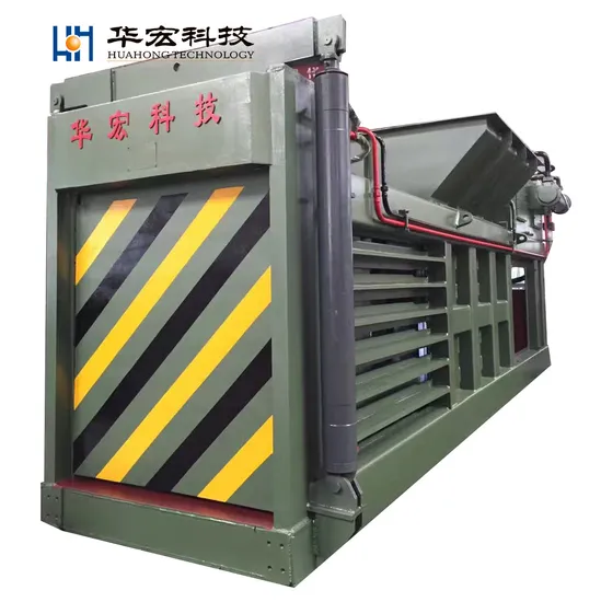 Huahong Hpm-125 Semi-Automatic Horizontal Non-Metallic Baler Operation Safety