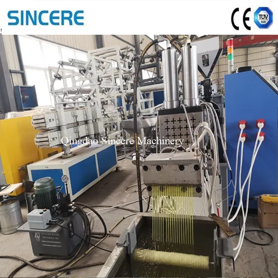 Plastic PP PE Pipe/Film/Tank Waste Recycling Pelletizing Granulation Equipment