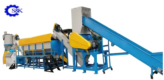 Full Automatic Plastic LDPE PP Film Recycling Washing Plant