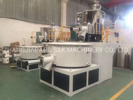 Plastic Raw Material Mixer Machinery Vertical or Horizontal Mixer for Powder PVC Compound Pellet Color Masterbatch