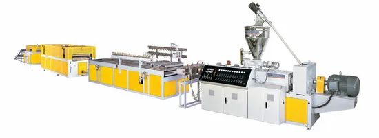 PVC Door & Window Profile Extrusion Plant / Plastic Profile Extrusion Line