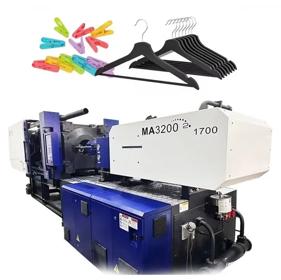 Ma3200 Clothes Rack Clip Plastic Injection Mould Machine