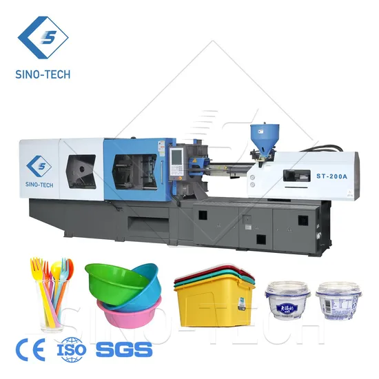 High Performance Plastic Injection Molding Machine with Servo Motor