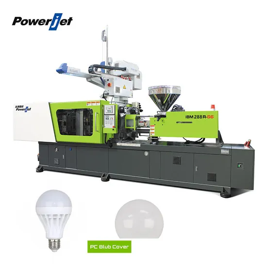 280 Ton Powerjet Servo Energy Saving Injection Blow Molding Moulding IBM Machine for Making LED Light Lamp Shade Bulb Cover