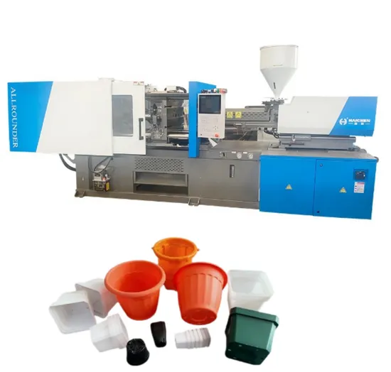 Haichen 180 Tons Plastic Flower Pot Injection Molding Machine