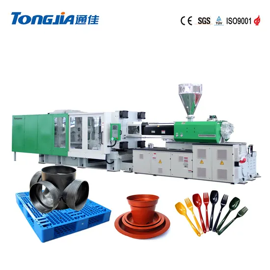 Tongjia Plastic Injection Molding Machine for Pallet Crate Cup Bucket Production