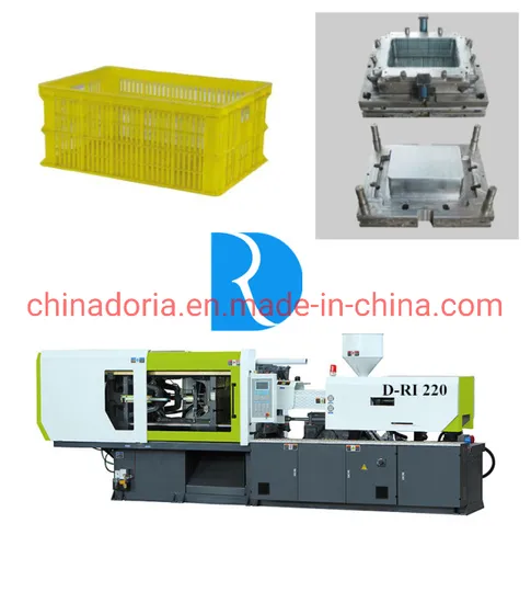 China Plastic Basket Injection/Inject Mould/Moulding Machine 220ton