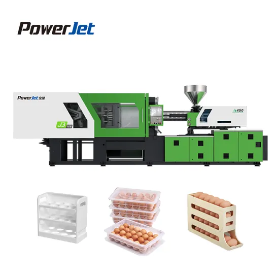 128ton Plastic Egg Tray Refrigerator Storage Box Making Injection Molding Machine for Manufacturer