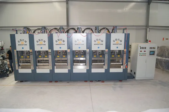 Linear Machine for Producing Sole, Midsole, Boot and Sandal in Injected EVA