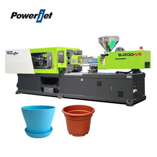 High-Performance Injection Molding Machine for Flower Pot Production