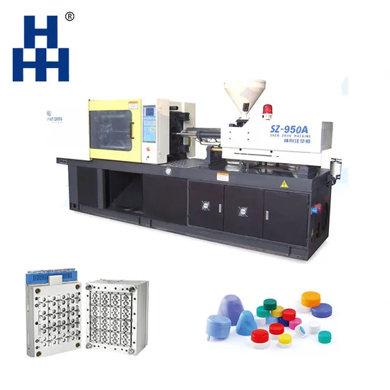 Small Benchtop Plastic Pet Preform and Cap Injection Molding Machine