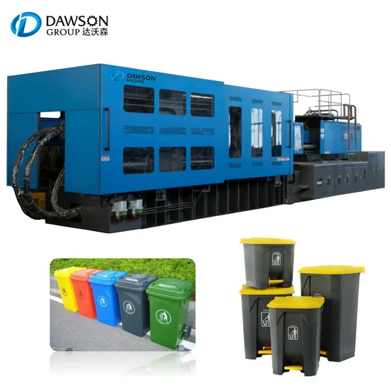 Plastic Waste Container Trash Bin Garbage Can Making Injection Molding Machine for Sale