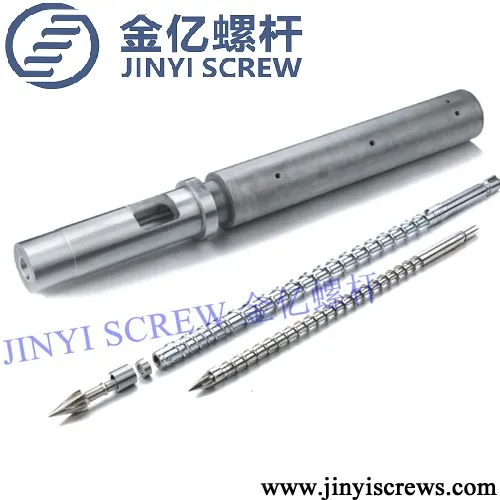 Assembly Screw and Barrel with Tip Nozzle Valve for Injection Molding Machine