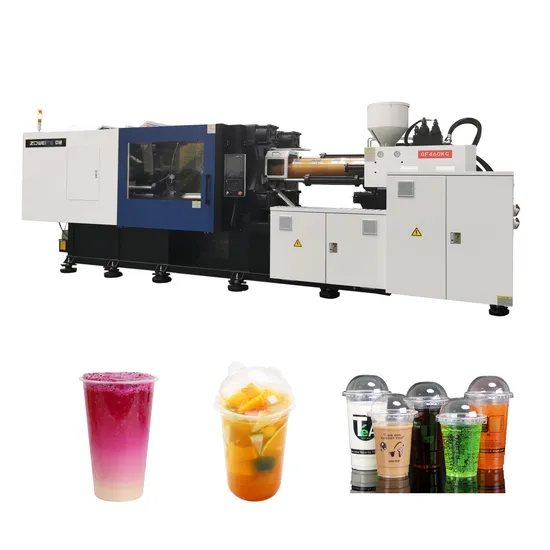 GF460kc Disposable Juice Cups Horizontal Injection Molding Machine