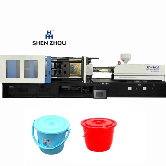 Horizontal Hot Sale Injection Molding Machine Plastic 5L Bucket with CE