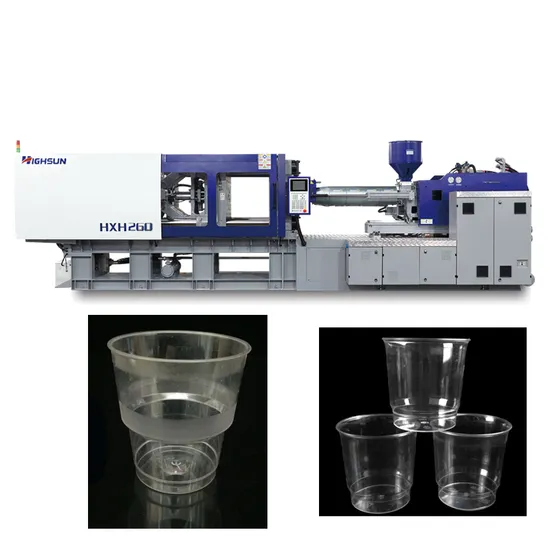 Production Container Box Box Cover with Robot in Mold Labelling