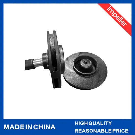 Custom Sandinjection Mold Pump Bronze Impeller