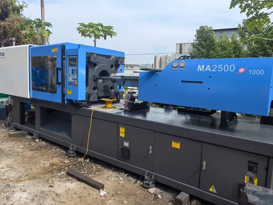 Horizontal Elbow Injection Molding Machine Haitian Ma250 Tons Used with Servo Injection Molding Machine