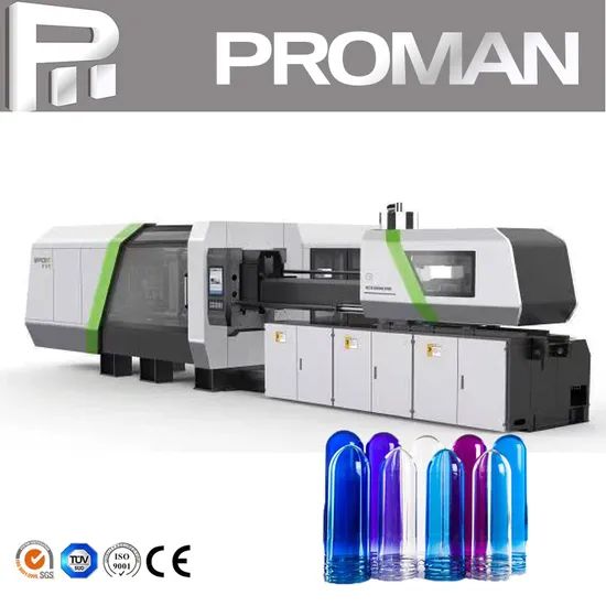 China Automatic High Speed Plastic Pet Preform Injection Blow Molding Machine Price for Detergent Shampoo Oil Water Bottle Material Tube and Cap Moulding Making