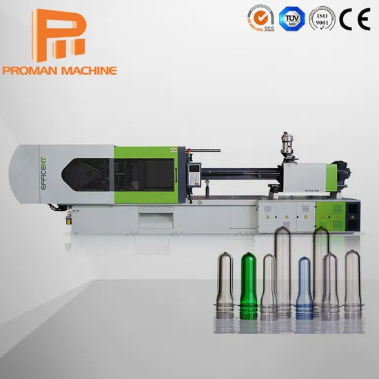 Servo Motor Saving Energy Automatic Plastic Bottle Tube Preform Injection Molding Machine