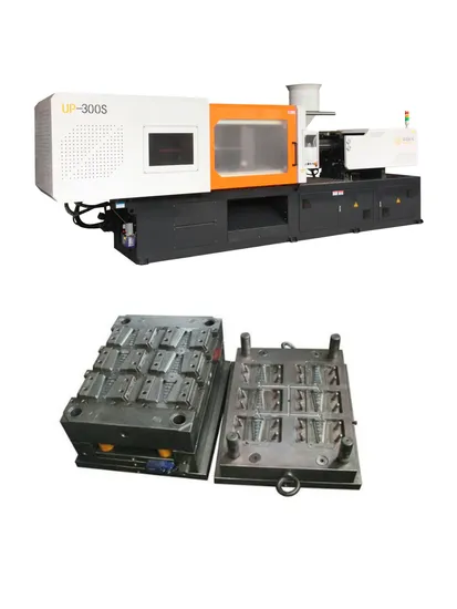 High Pressure Plastic Molding CNC Machine with 400L Tank Volume