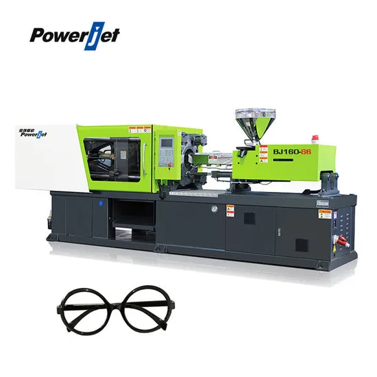 Powerjet Servo Motor Moulding Plastic Glasses Frame Injection Molding Making Machine for Eyeglasses
