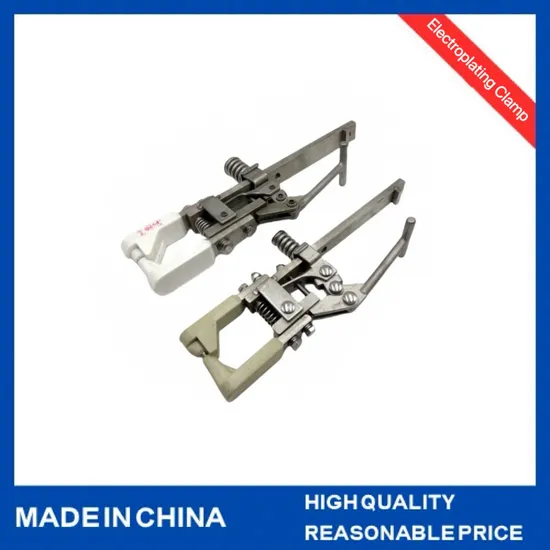 PCB Electroplating Clamp Fastening Clips Stainless Steel Suspension Clamp