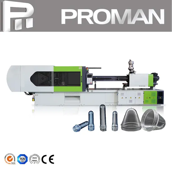 Automatic Servo Power System Plastic Pet Bottle Jar Preform Injection Molding Machine Price