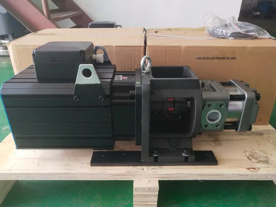 67lpm 31.5cc Energy Saving 11kw Servo Motor System Plastic Machine Hydraulic Servo System