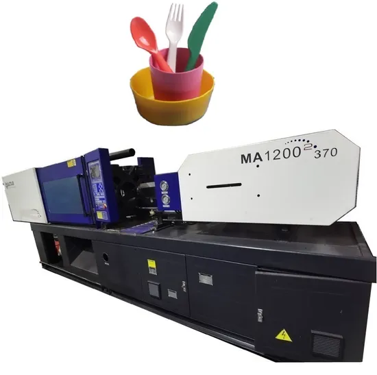 Ma1200 Plastic Tableware Bowls Cups Cutlery Plastic Injection Mould Machine