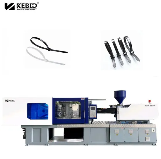 Plastic Cable Tie Mold Making Injection Molding Machine Kbd200ton