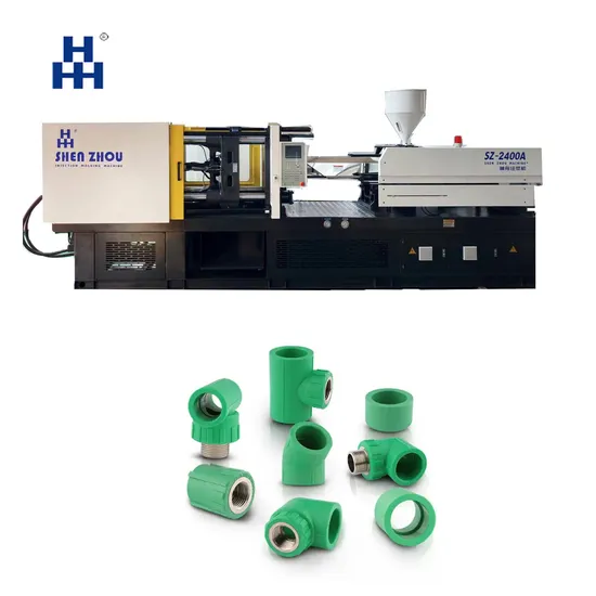Automatic Horizontal Plastic Injection Moulding Machine PPR Fittings with Factory Price Sz-2400A