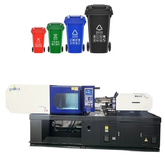 90 Ton Plastic Dustbin Trash Bin Garbage Can Waste Container Plastic Injection Machine