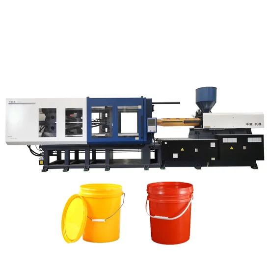 High Quality Plastic Bucket Molding Machine Horizontal Barrel Moulding Injection Machine