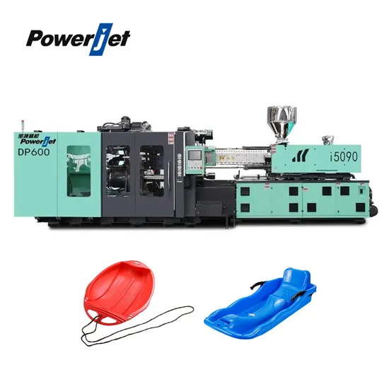 High Speed 600ton Snow Toys Plastic Snow Sled Making Plastic Injection Molding Machine for Price