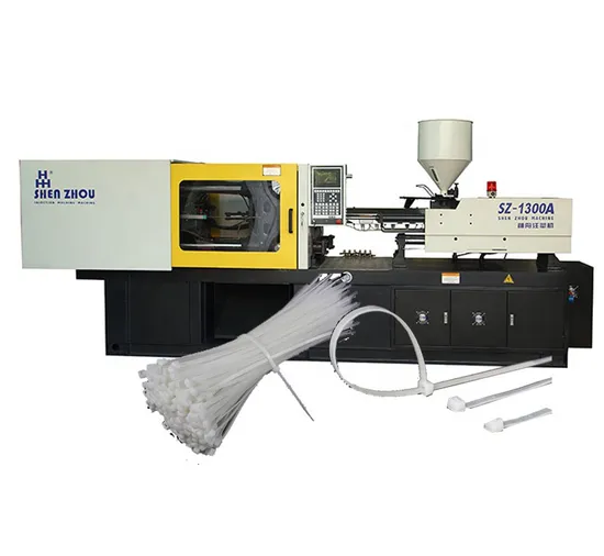 Plastic Nylon 66 Cable Ties Injection Molding Machine PA66 Self-Locking Zip Tie Making Machine