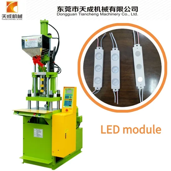 Production of Mini LED Module Vertical Injection Molding Machine Small Vertical Injection Molding Machine 25ton Molding Machine